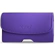 Horizontal Pouch Apple IPHONE 4/4S Plus Purple HP102C-IPHONE4PLPP