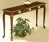 Cherry Entrance Foyer / Hall Table Sofa Table Queen Anne Cherry Entrance Foyer / Hall Table Sofa Table Queen Anne