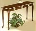 Cherry Entrance Foyer / Hall Table Sofa Table Queen Anne