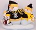 Sporting Goods : PITTSBURGH STEELERS Snowman Family CHRISTMAS TABLE DISPLAY New Gift