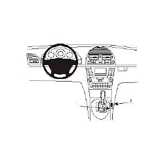 Brodit ProClip f. Mercedes Benz E-Klasse 200-430 833042