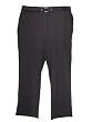JM Collection Woman Belted Pant Black 18W