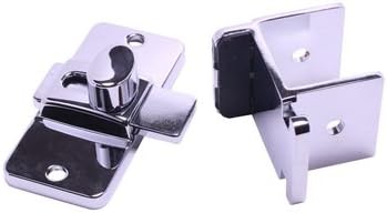 Slide Latch w/Keeper 1-1/4" Inswing cast stainless steel, Accurate