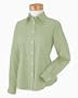 Chestnut Hill Women's Executive Performance Pinpoint Oxford Shirt, fairway green, XX-Large