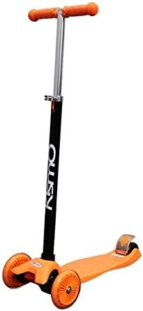 Kismo Three Wheel Adjustable Scooter for Kids 6- 12 Years (orange)