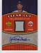 2007 Upper Deck Elements Clear Cut Elements Gold #CCE-SA Johan Santana - Minnesota Twins (RC - Rookie Card - Autographed Card - Serial #d to 99) (Baseball Cards)