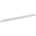 Corning Costar Thermowell 6556 Polypropylene Round Bottom 8-Cap Strip (Case of 300)