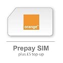 Orange Pre-Pay SIM Card - Includes &pound;5 Airtime