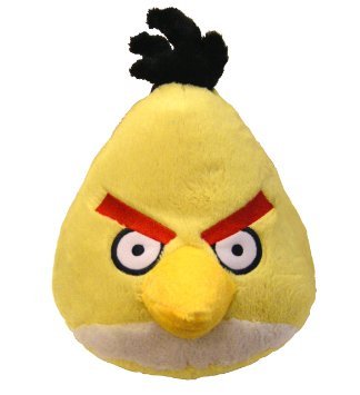 Angry Birds Plush 5-Inch Yellow Bird with Sound
