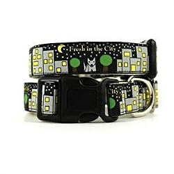 Bamboo "Fresh in the City" Dog Collar (Medium)