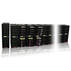 1 to 200 CD/DVD SATA Daisy Chain Duplicator / Burners (22x/40x Burners, 1TB HDD)