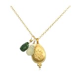 Satya Jewelry Lotus of Dreams 24k Yellow Gold