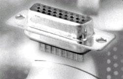 D-Sub High Density Connectors HD44 F SODR CUP FRMD W/BSH (1 piece)