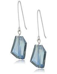 Kenneth Cole New York "Color Boost" Geometric Faceted Bead Long Drop Earrings