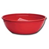 Large Red Plastic Bowl - 3 1/2 quart