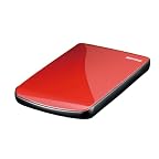 BUFFALO ポータブルハードディスク レッド 320GB HD-PE320U2-RD/N