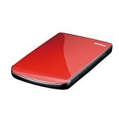 BUFFALO ポータブルハードディスク レッド 500GB HD-PE500U2-RD/N [フラストレーションフリーパッケージ(FFP)]