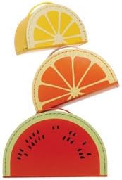 Resource International 4376500 Cargo Mini Suitcases- Tutti Fruiti