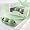 image Kate Aspen Two Peas in A Pod - Ceramic Salt and Pepper Shakers in Ivy Print Gift Box