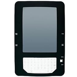 Acase(TM) Amazon KINDLE 2 Soft SILICONE Skin Sleeve Cover Case - Black
