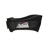 Schiek Industrial 6 inch Nylon Support Belt Black - L