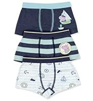 3 Pack George Peppa Pig Trunks