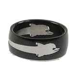 316L Stainless Steel Dolphin Ring