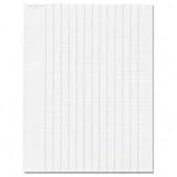 TOPS Data Pad with Numbered Column Headings, Wide Rule, Letter Size, White, 50 Sheets per Pad (3619)