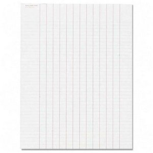 TOPS Data Pad with Numbered Column Headings - Wide Rule - Letter Size - White - 50 Sheets per Pad (3619) Image TOPS Data Pad with Numbered Column Headings - Wide Rule - Letter Size - White - 50 Sheets per Pad (3619)