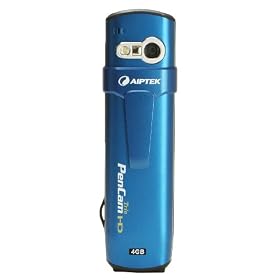 Click here to buy Aiptek PenCam Trio HD 4 GB Camcorder Value Pack (Blue) by Aiptek.