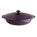 Dexam Chasseur Cast Iron Aubergine Serving Casserole, 30 cm