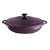 Dexam Chasseur Cast Iron Aubergine Serving Casserole, 30 cm