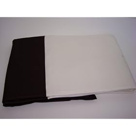 Dupioni Silk Drapery Panel Cream Chocolate 84 inch