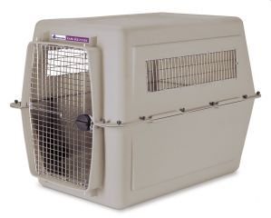 Petmate Ultra Vari Kennel, For Pets 90-125 Pounds, Bleached Linen