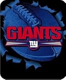 NFL Royal Plush Raschel 50x60 Blanket - New York Giants