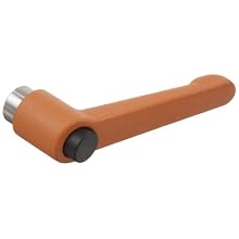 Die Cast Zinc Metric Adjustable Handle with Black Push Button, S/S Threaded Hole