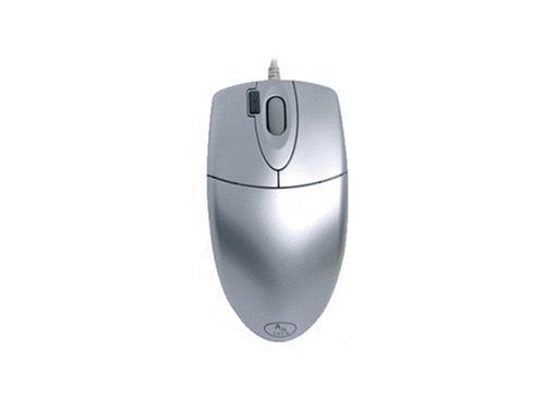 A4Tech OP-620D silber Maus optisch PS / 2 + USB 4 Tasten + Tastenrad silber