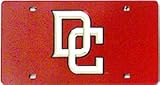 Washington Nationals Laser Cut Red License Plate - SET OF 6 - Sports Merchandise