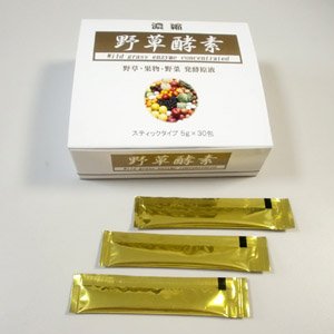 濃縮野草酵素150g（スティックタイプ　5g×30包）