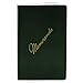 Memorandum Books, Dark Green Cover, Side Bound, NSN 7530-00-222-0078 (12-pack)