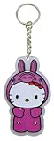 キティ×ロディ　P－CLEAR　KEY　CHAIN　ピンク