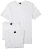 HUGO BOSS Men's Bodywear Black 3-Pack Crew Neck T-Shirt