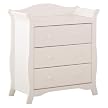Aspen 3-Drawer Chest- White