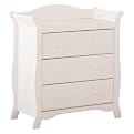 Aspen 3-Drawer Chest- White