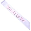 Bride To Be - Sash with Pink Letters