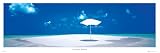 Forever Dream (Tropical Island) Art Poster Print - 12 X 36