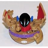 Bakugan B2 Bakupearl Single, LOOSE Figure Sub Terra Brown PREYAS II 510G