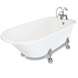 Leg Tub by American Bath Factory - P1-WB-02 in Chrome