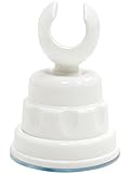 AMC Portable Suction Cup Bathroom Shower Holder White 3