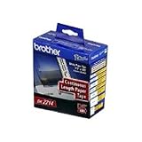 Brother DK-2214 Continuous Paper Label Roll (100 Feet, 1/2 Wide)